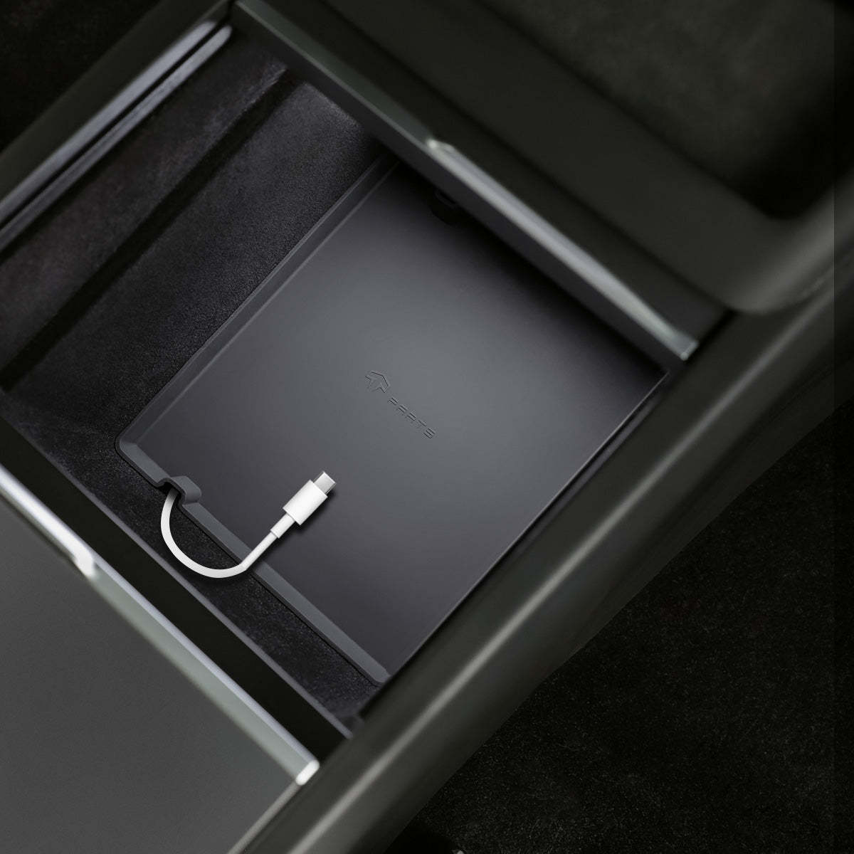 TaddonConsole/Armrest Silicone Bottom Pad for Tesla Model 3 Highland 2024