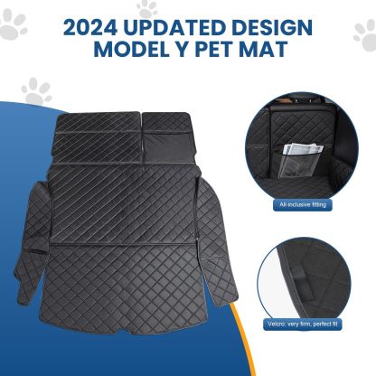 TaddonAll-Weather Waterproof Trunk Mat for Tesla Model Y – Pet-Friendly