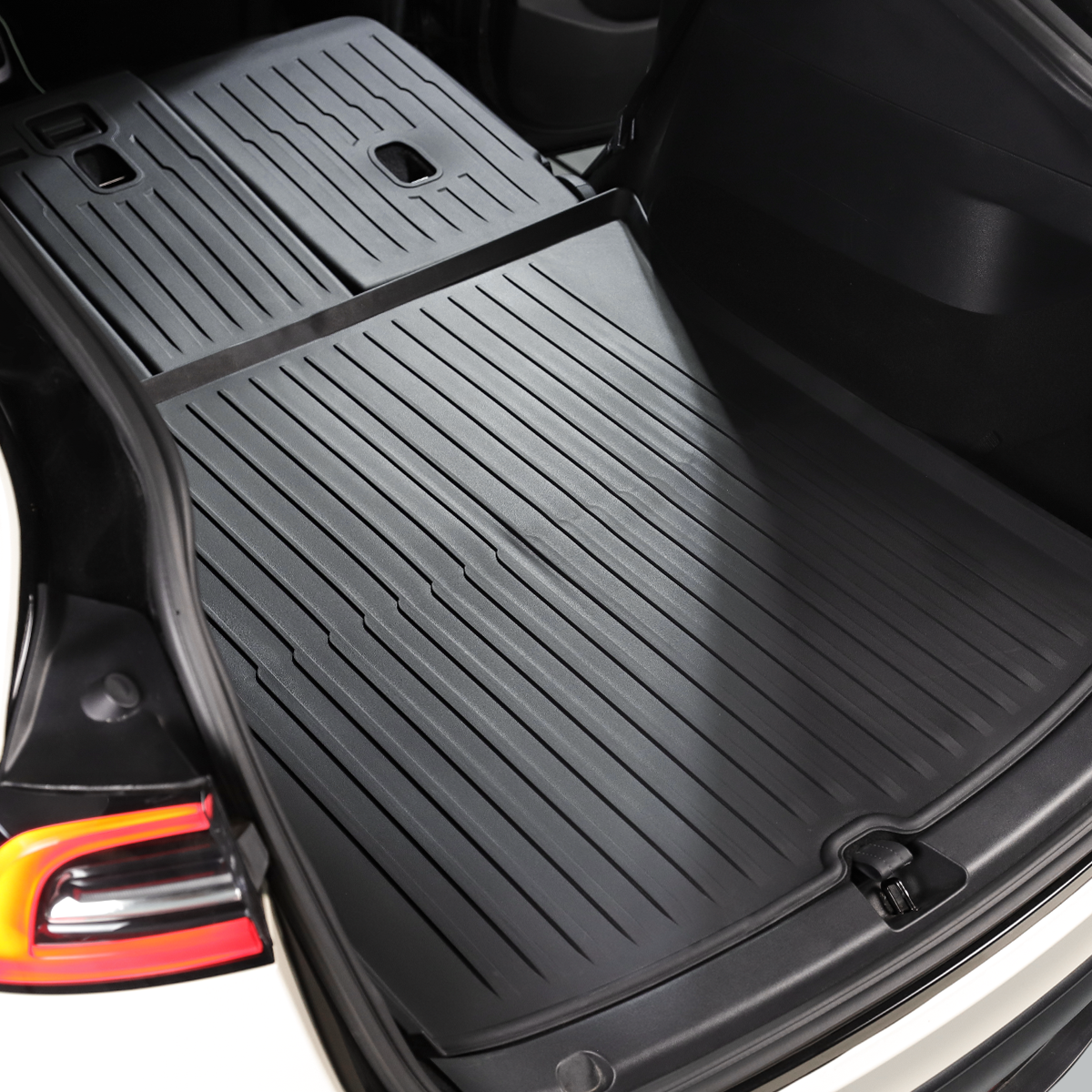 TaddonAll-Weather Cargo Liners Set with Seats Back Protector Mats for Model Y