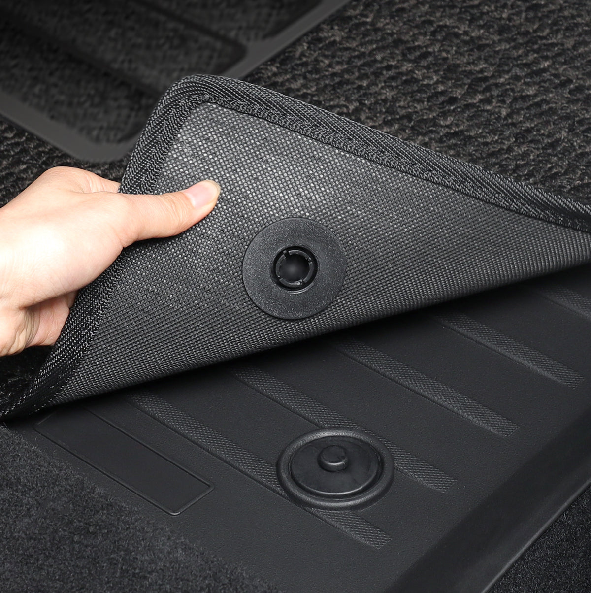 TaddonDual-Layer Eco-Friendly All Weather Interior Liners for Model 3 Highland