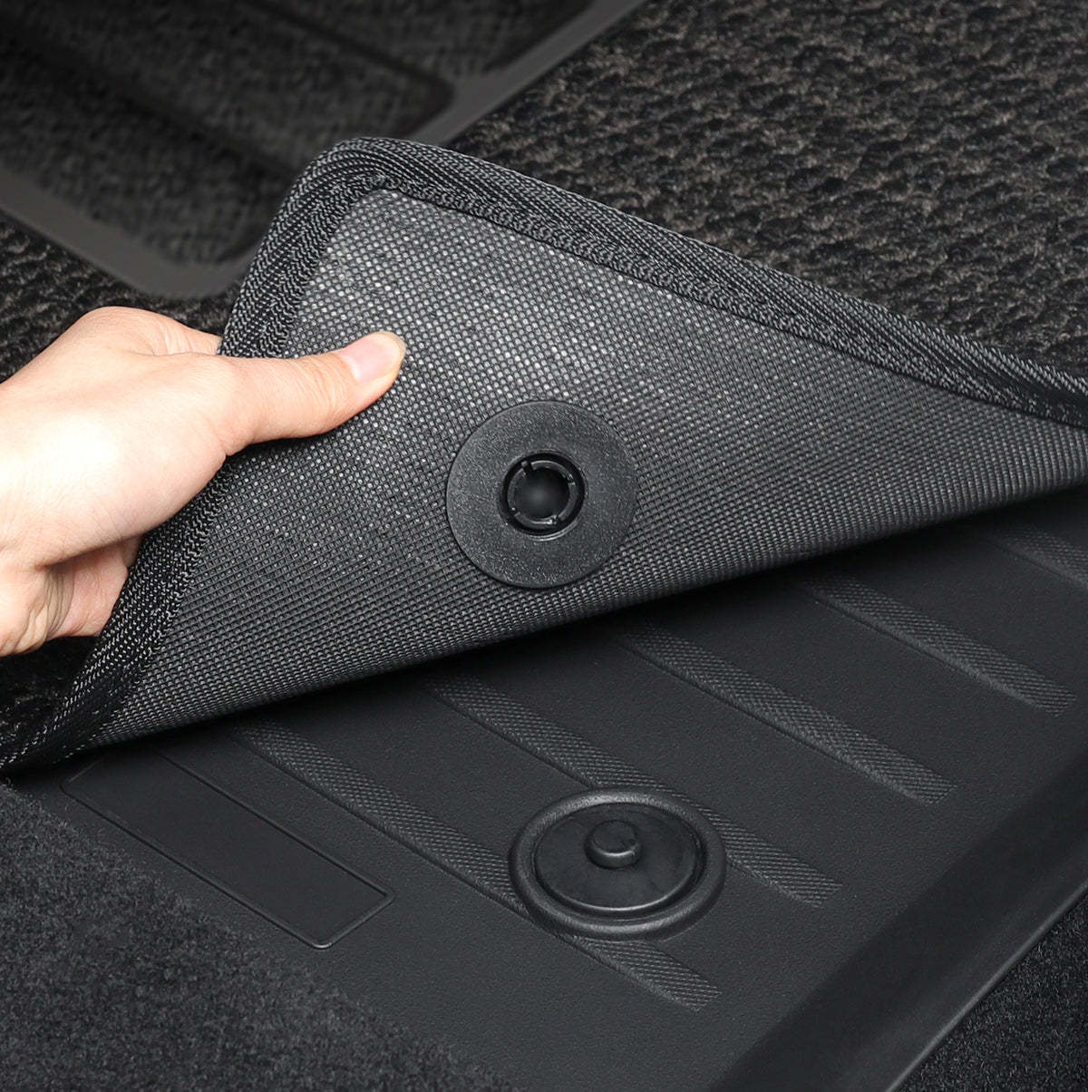 TaddonDual-Layer Eco-Friendly All Weather Interior Liners for Model 3 Highland