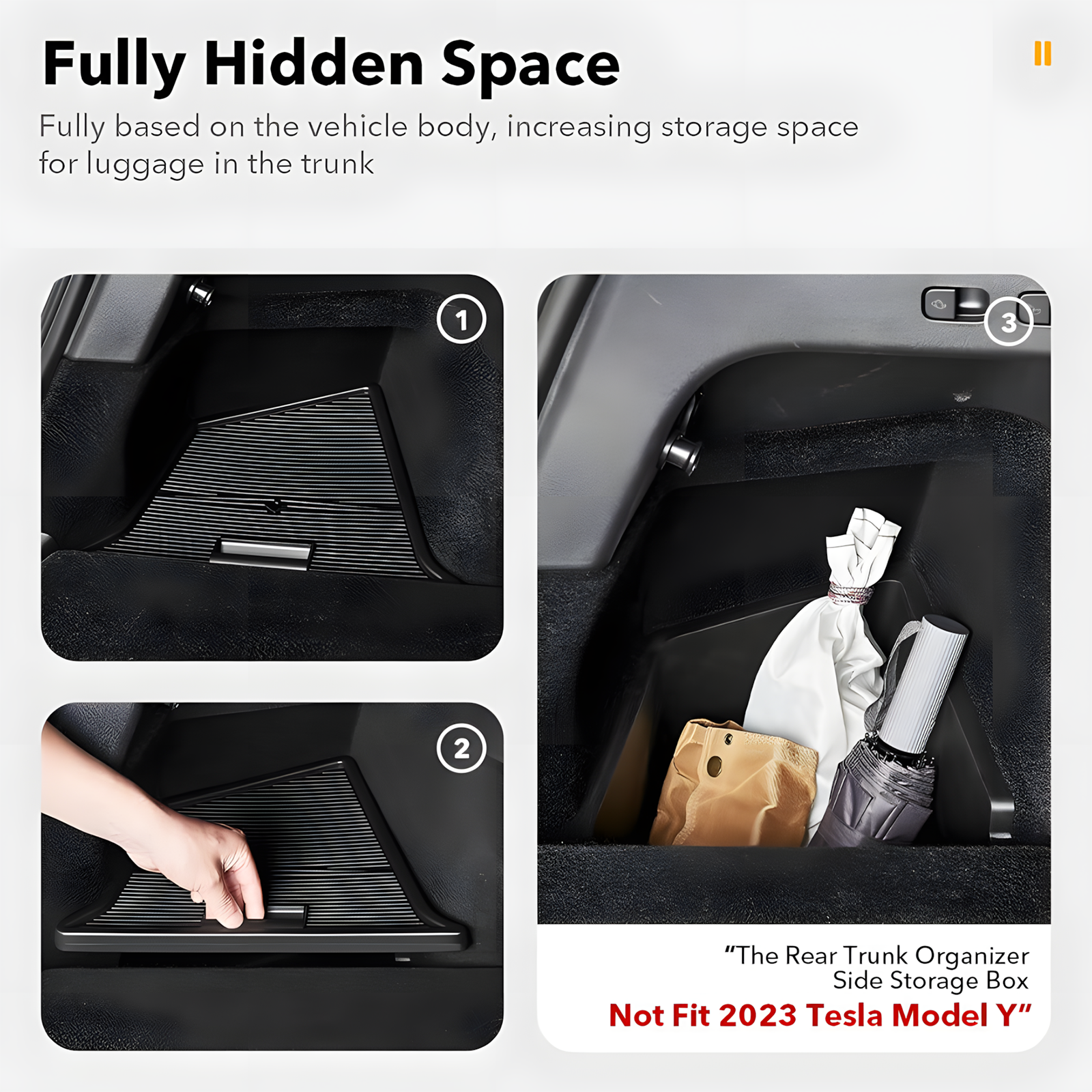 TaddonComplete Storage Solution Kit for Tesla Model Y (2020-2022) (2023-2024)