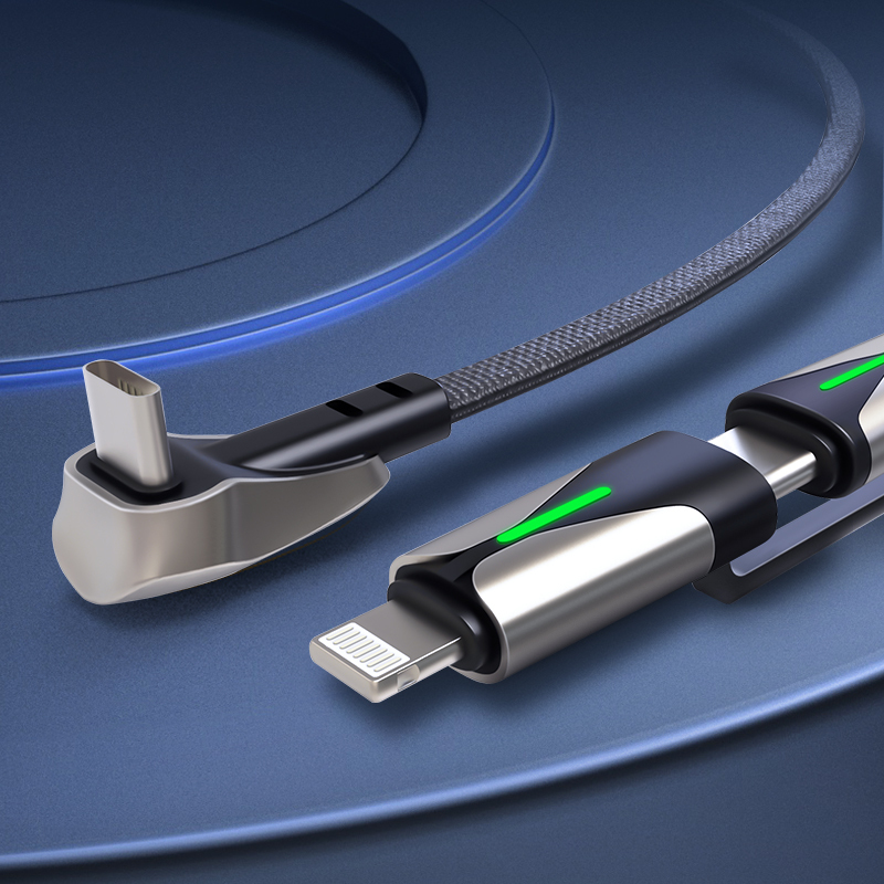 TaddonModel 3/Y Charging Cable – Android Type-C & Apple Fast Charging