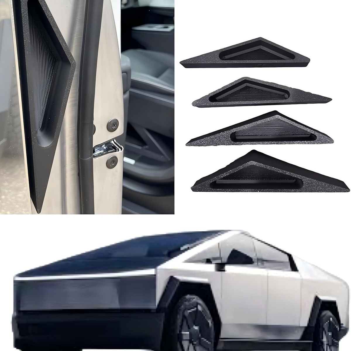 TaddonFingerprint Resistant Door Handles for Tesla Cybertruck