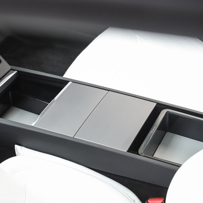 TaddonArmrest Clear Storage Box/Console Clear Storage Drawer for Tesla Model 3 Highland