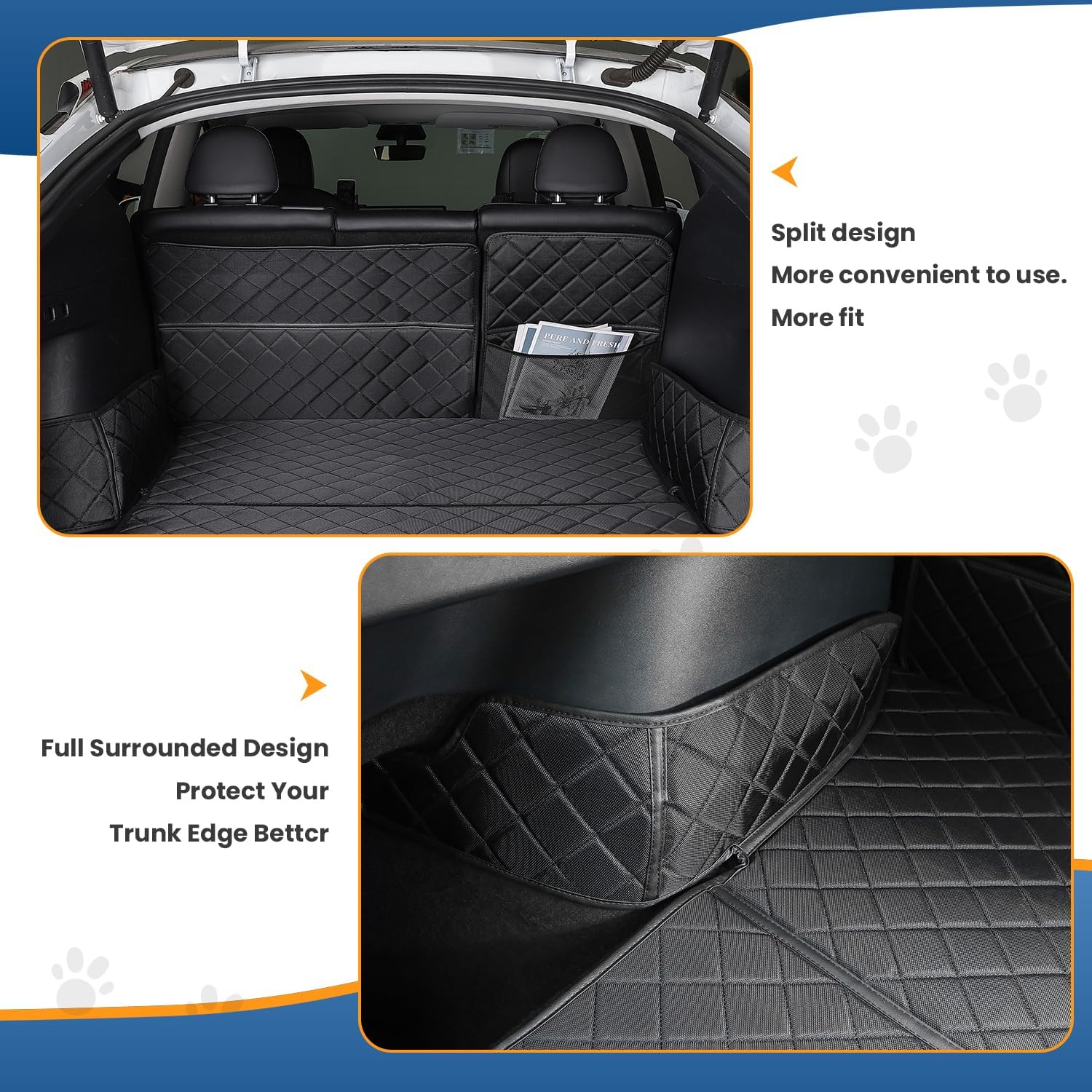 TaddonAll-Weather Waterproof Trunk Mat for Tesla Model Y – Pet-Friendly