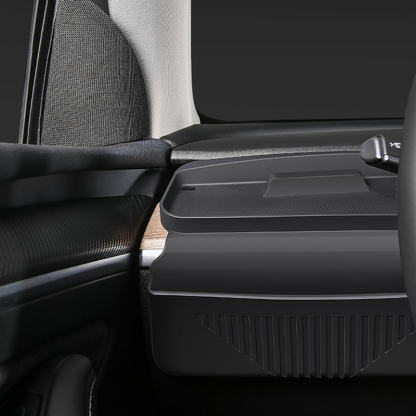 TaddonLeft-Side Silicone Storage Pouch for Tesla 3/Y – Phone & Sunglass Holder