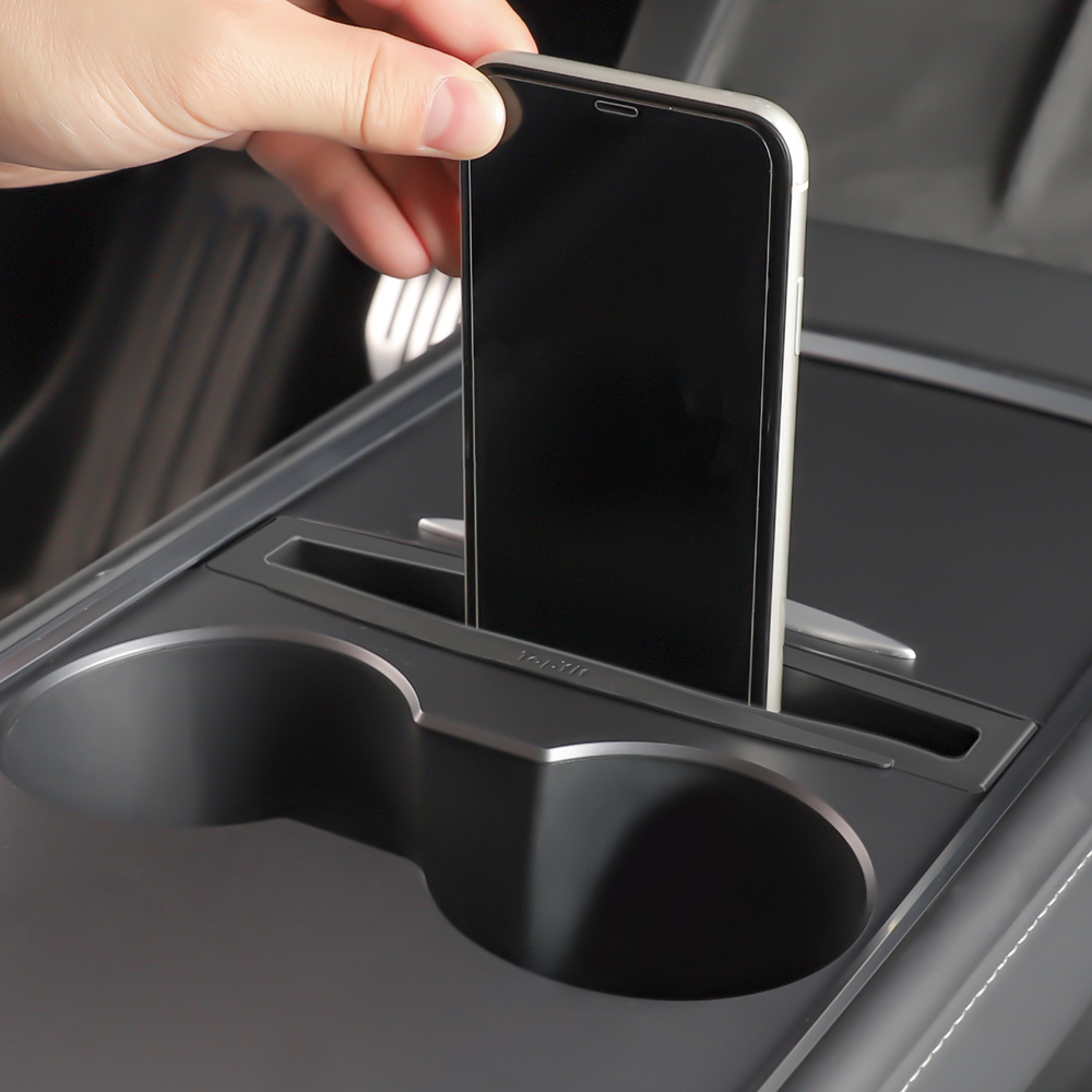 TaddonCenter Console Phone Pocket Organizer for Tesla Model 3/Y 
