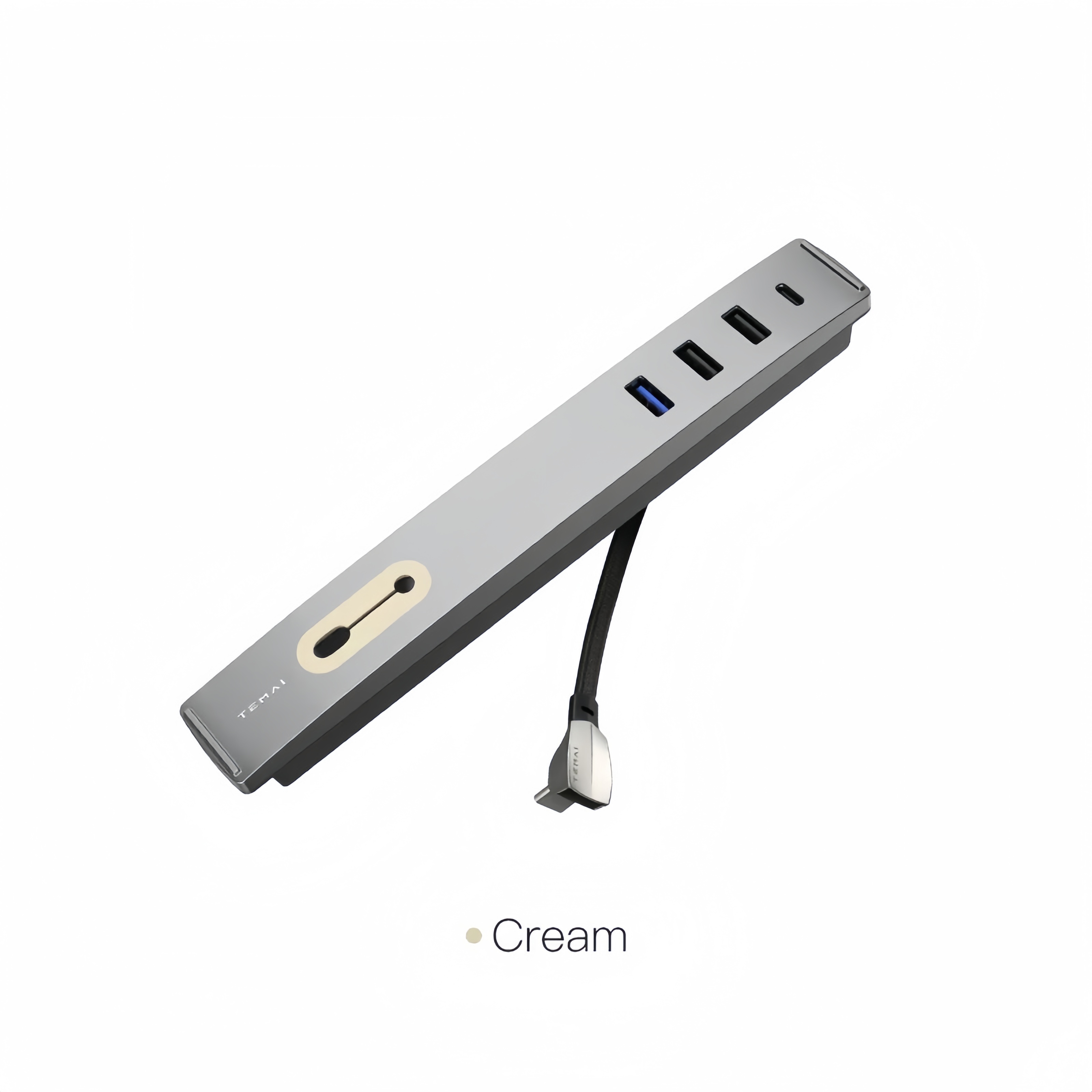 Taddon4-Port Adapter for Tesla Model 3/Y – Central Console Charging Hub