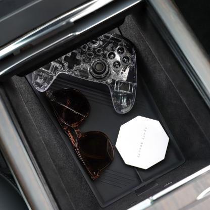 TaddonConsole/Armrest Silicone Bottom Pad For Tesla Model S/X (2021-2024)