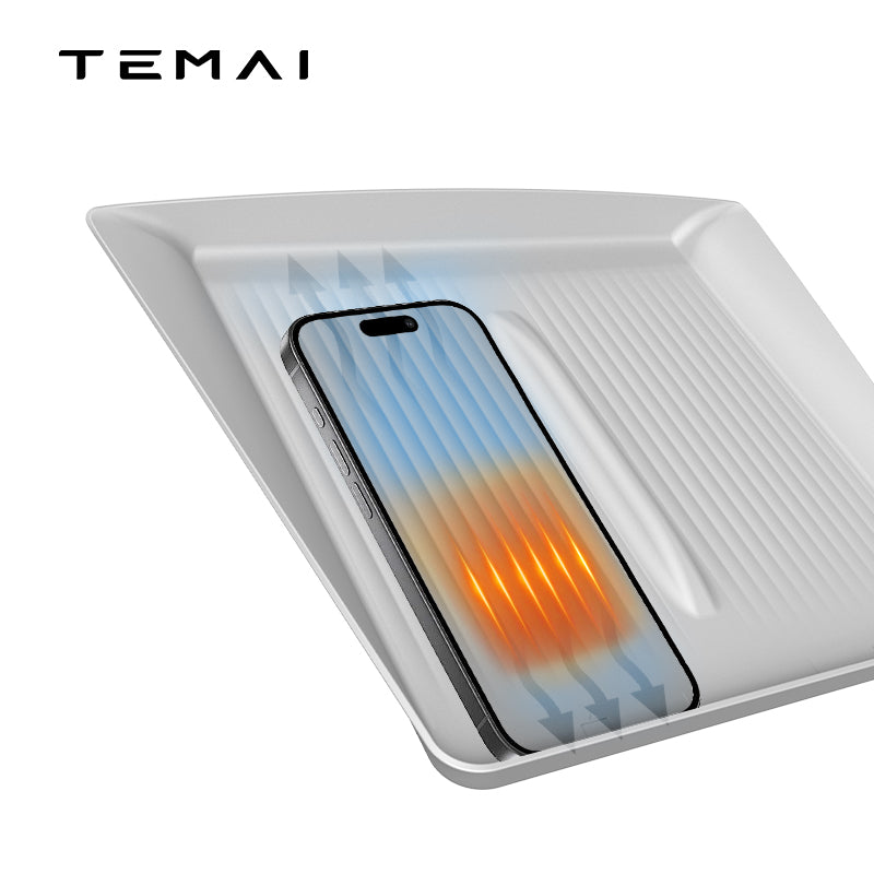TaddonCenter Console Wireless Charging Silicone Pad for Tesla Model 3 Highland