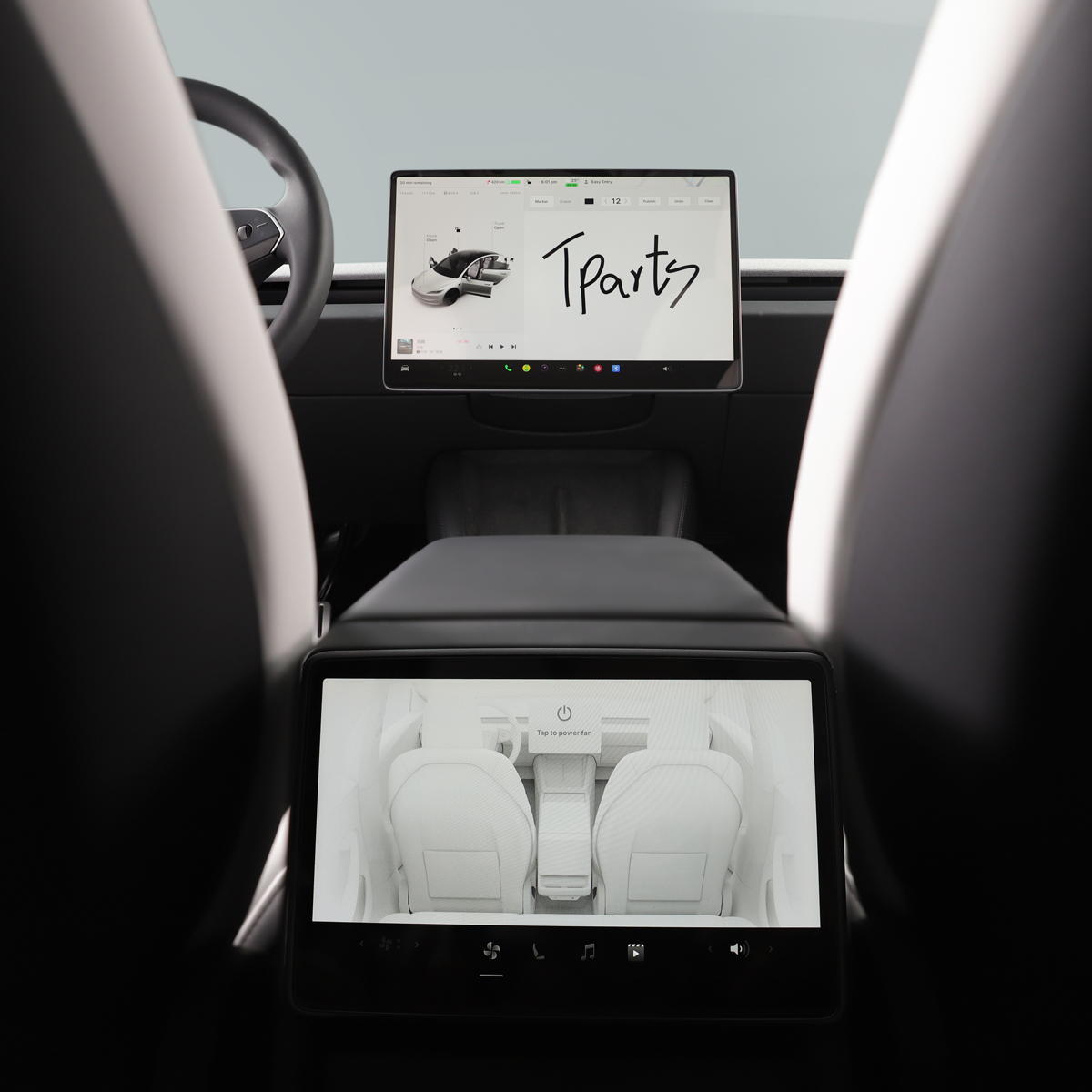 TaddonTempered Glass Screen Protector for Model 3 Highland 2024