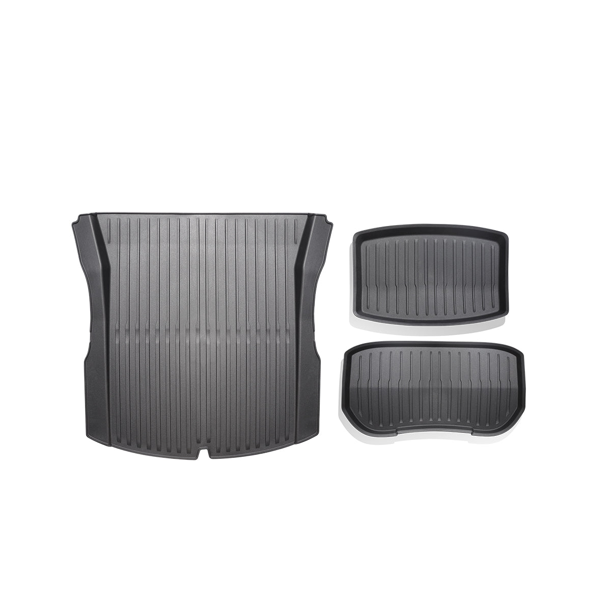 TaddonAll-Weather Cargo Liners Set with Seats Back Protector Mats for Tesla Model 3 Highland