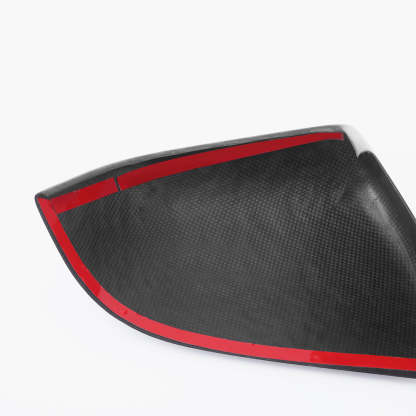 TaddonReal Carbon Fiber Side View Mirror Covers for Model 3 & Y
