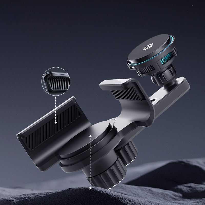 TaddonMagnetic Cooling Wireless Charging Car Phone Holder for Tesla