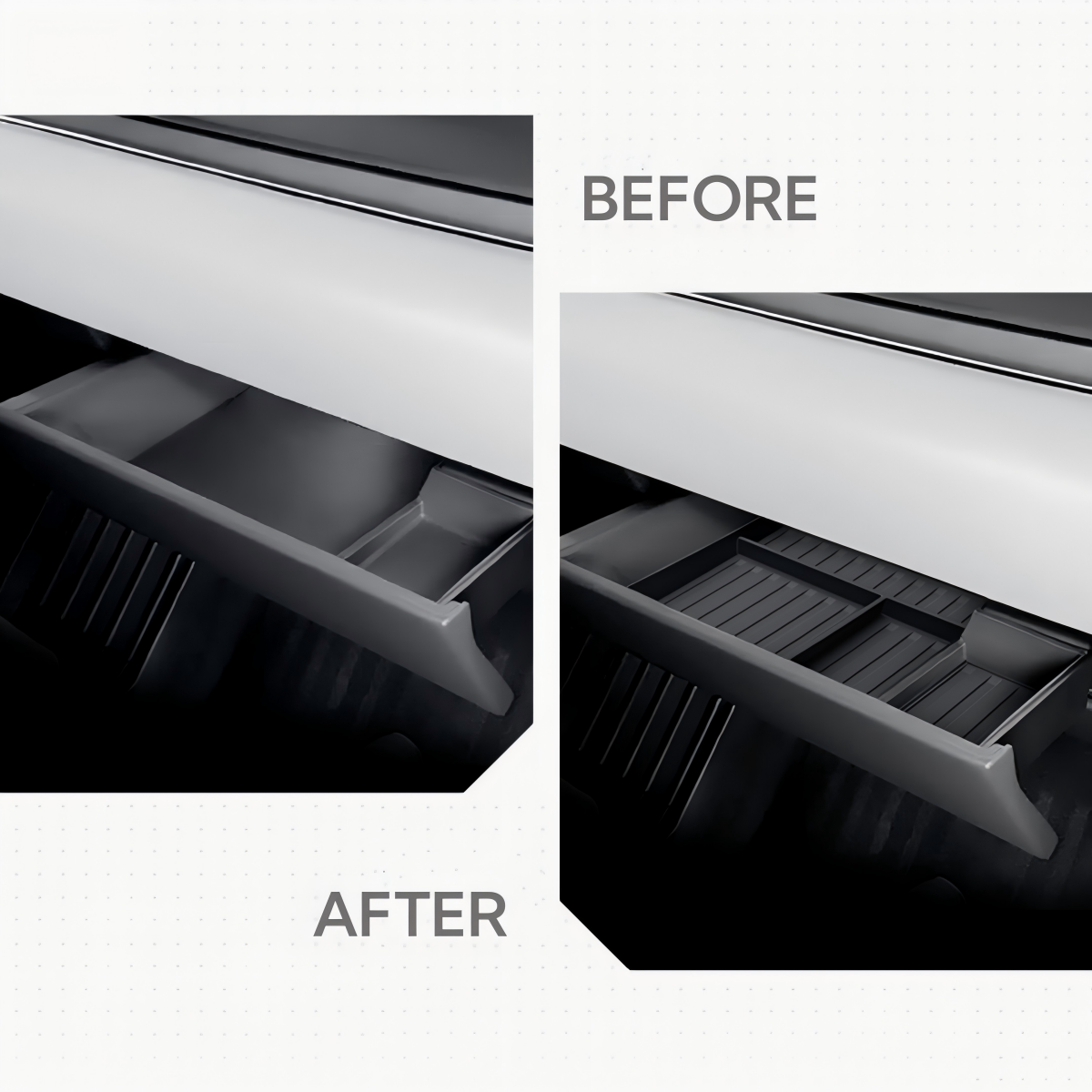 TaddonGlove Box Organizer for Tesla Cybertruck