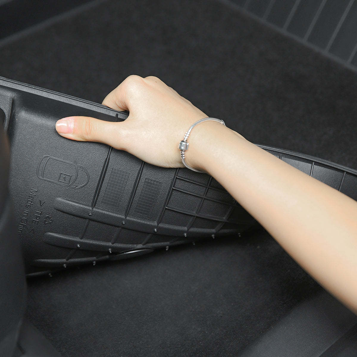 TaddonDual-Layer Eco-Friendly All Weather Interior Liners for Tesla Model Y & Model 3