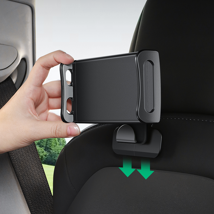 TaddonHeadrest Tablet & Phone Holder for Tesla Model 3/Y – 360° Rotation