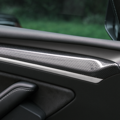 TaddonCarbon Fiber Dashboard Cover Wrap & Inner Front Door Trim