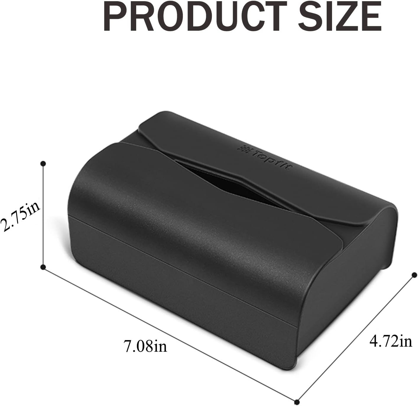 TaddonSilicone Tissue Holder for Tesla – Center Console Organizer