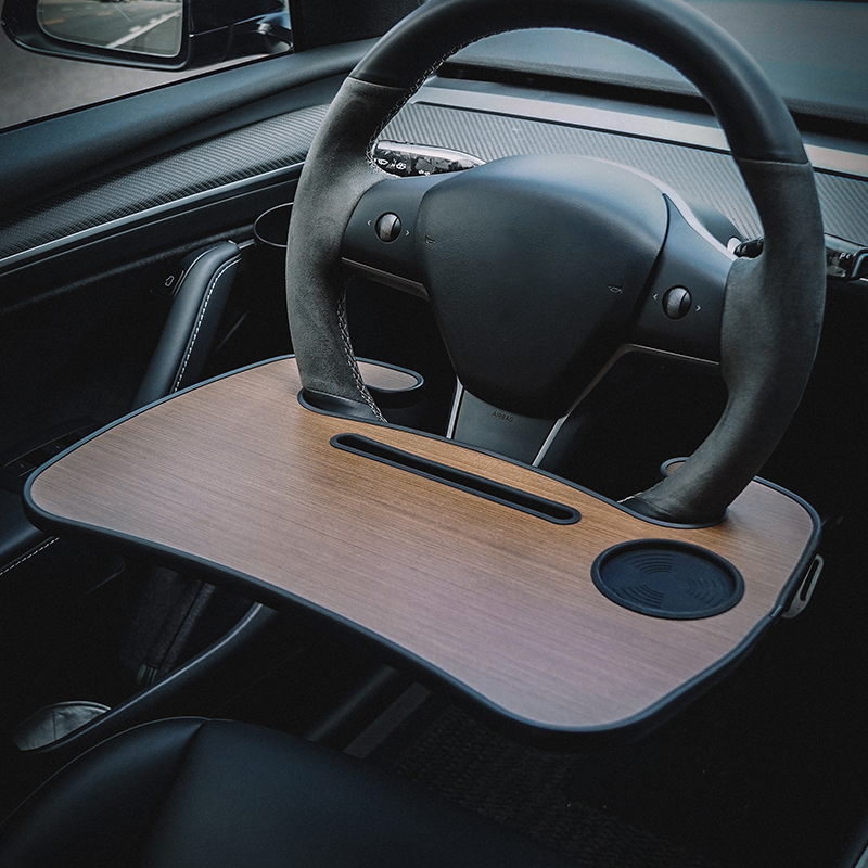 TaddonSteering Wheel Tray for Model 3/Y (Round Steering Wheel ONLY)