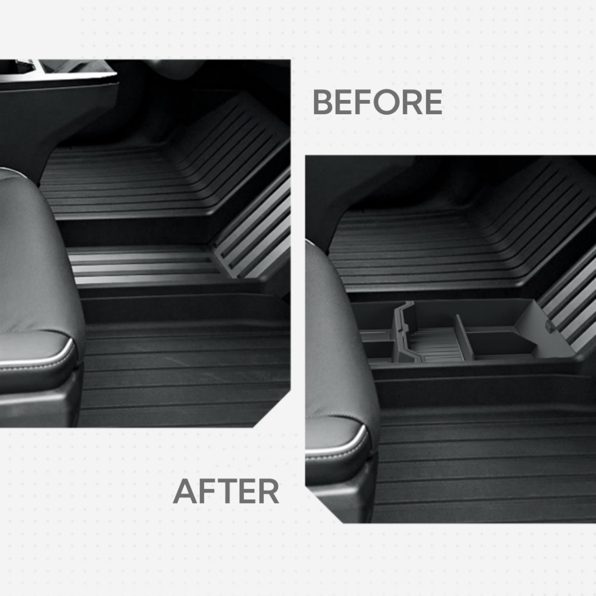 TaddonLower Center Console Organizer for Tesla Cybertruck