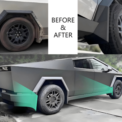 TaddonMud Flaps Splash Guards for Tesla Cybertruck