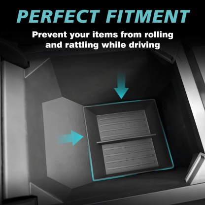 TaddonConsole Bottom TPE Tray for Tesla Cybertruck