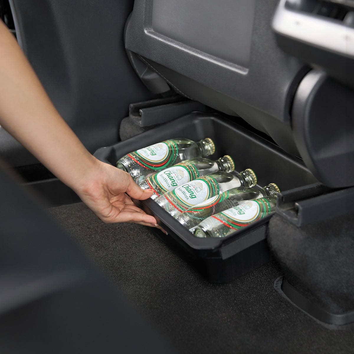 TaddonDual-Layer Under Seat Storage Drawer for Tesla Model Y