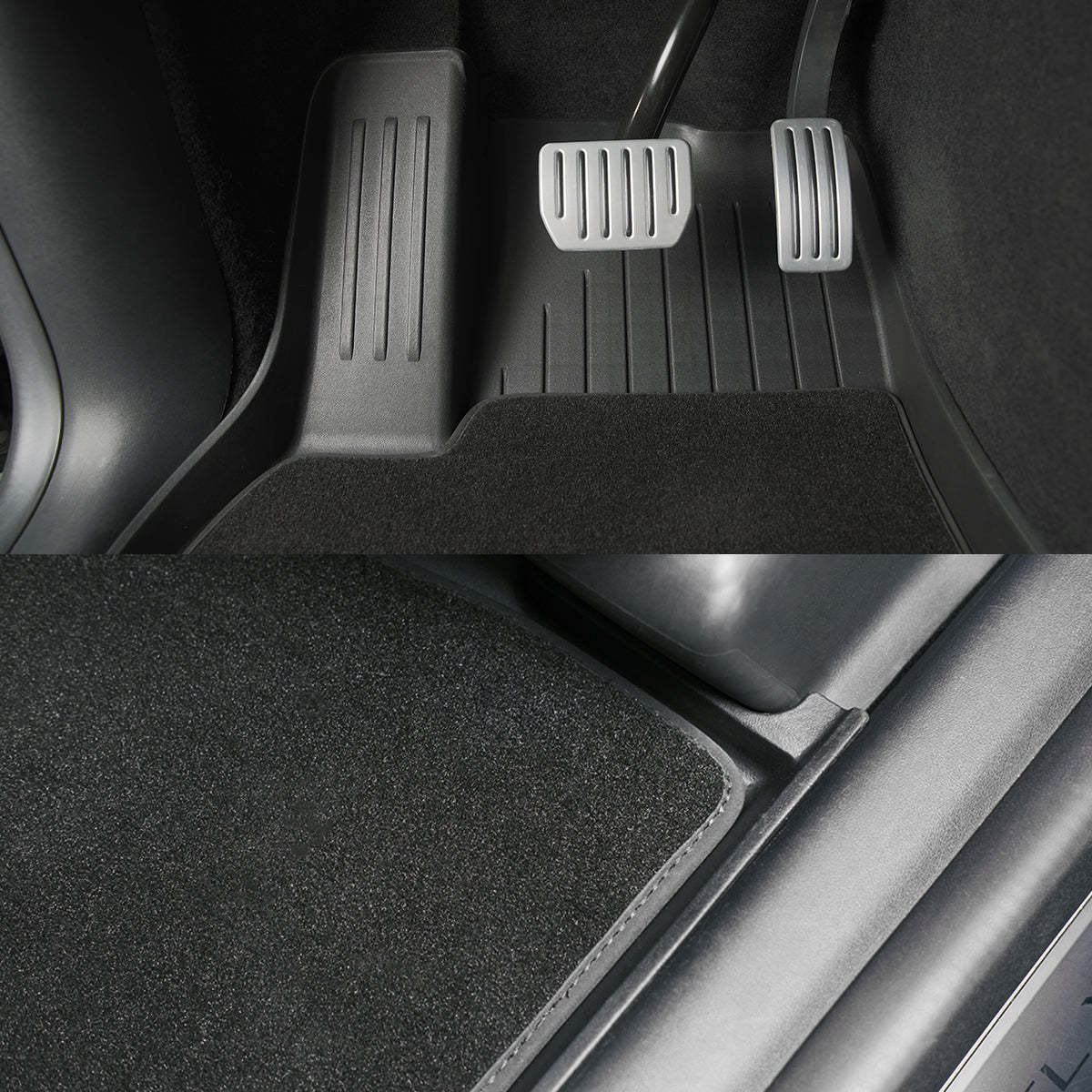 TaddonDual-Layer Eco-Friendly All Weather Interior Liners for Tesla Model Y & Model 3