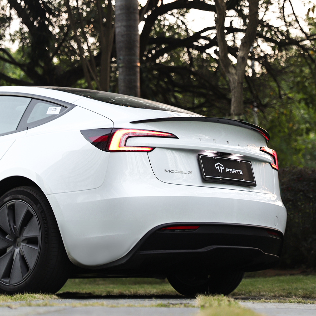 TaddonReal Carbon Fiber Performance Spoiler for Tesla Model 3 Highland