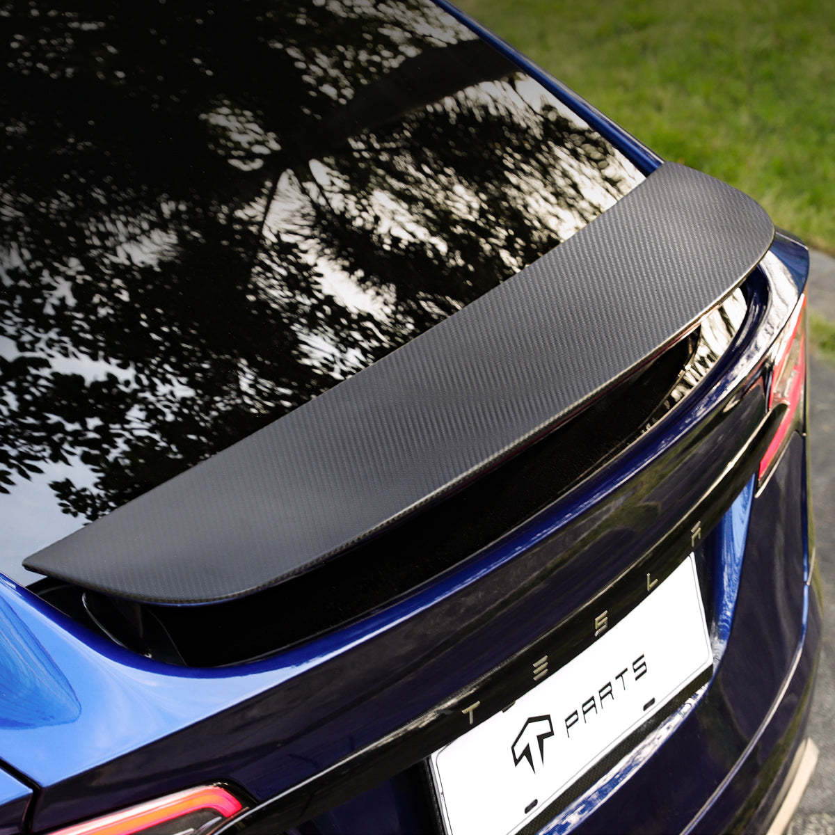 TaddonReal Carbon Fiber Performance Spoiler for Tesla Model X(2018-2024)