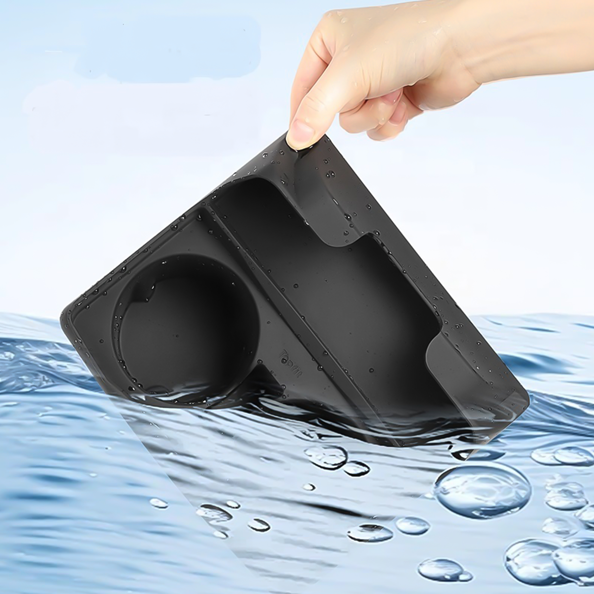 TaddonAnti-Slip Silicone Cup Holder and Center Console Mat for Tesla Model 3/Y