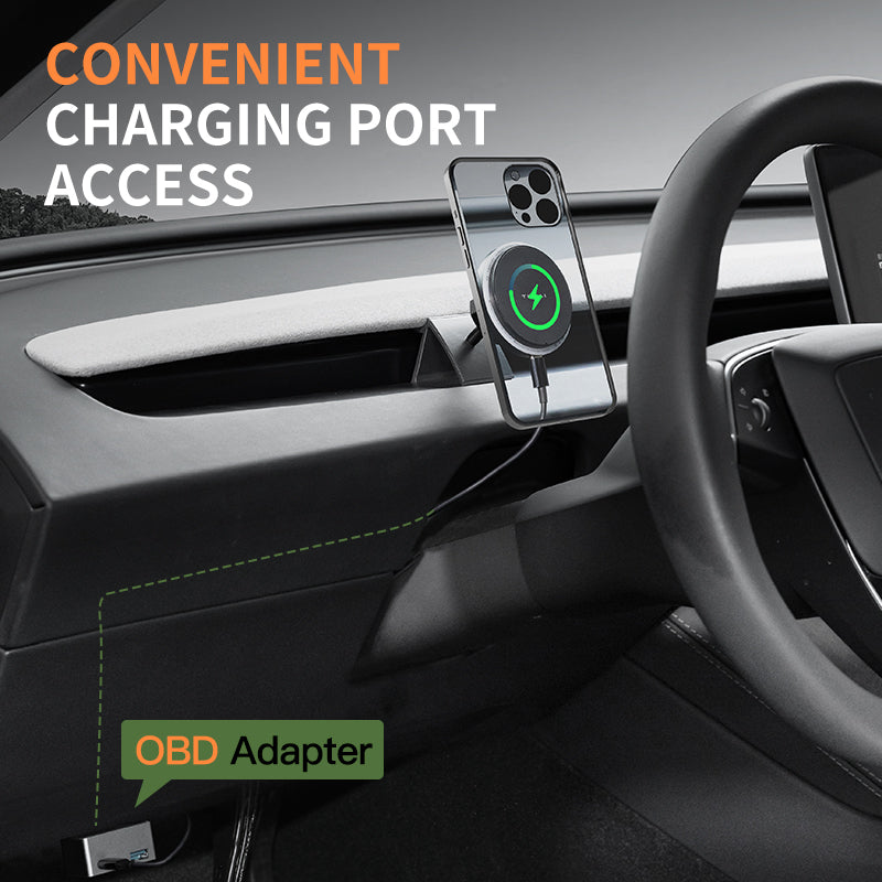 TaddonMagsafe Movable Phone Holder for Tesla Model 3 Highland