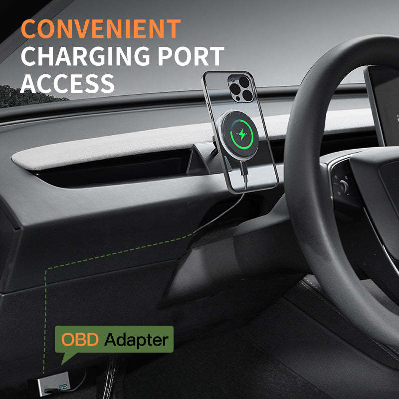 TaddonMagsafe Movable Phone Holder for Tesla Model 3 Highland