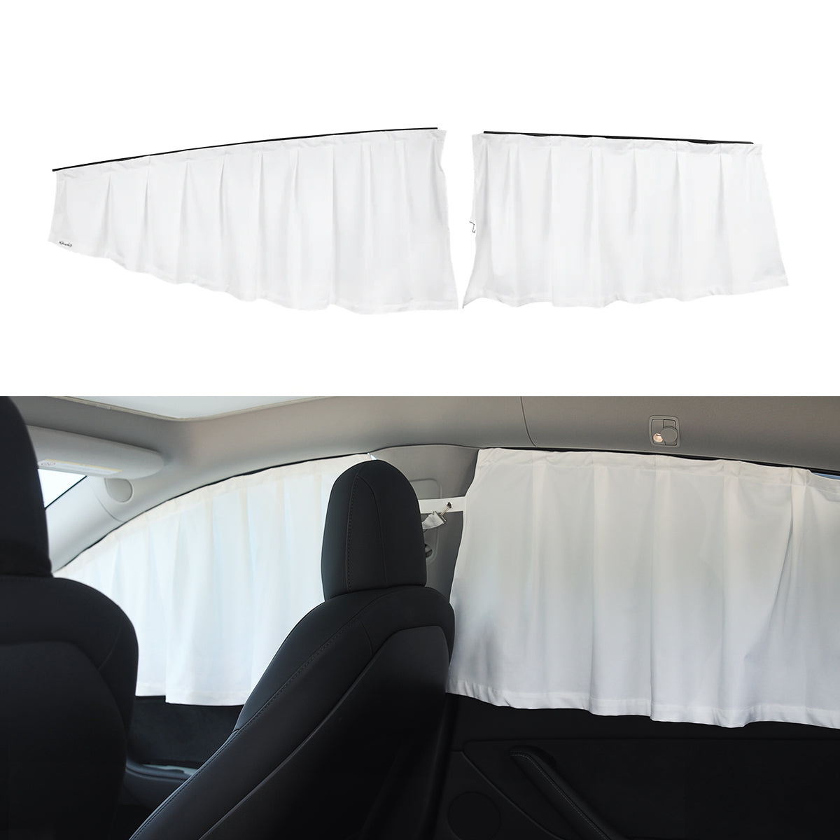 TaddonSide Window Sunshade Curtain for Tesla Model 3 & Model Y