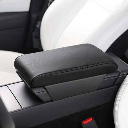 TaddonLeather Armrest Support Cushion for Tesla Model Y/Model 3/Model S/Model X