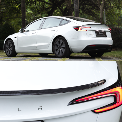 TaddonReal Carbon Fiber Performance Spoiler for Tesla Model 3 Highland