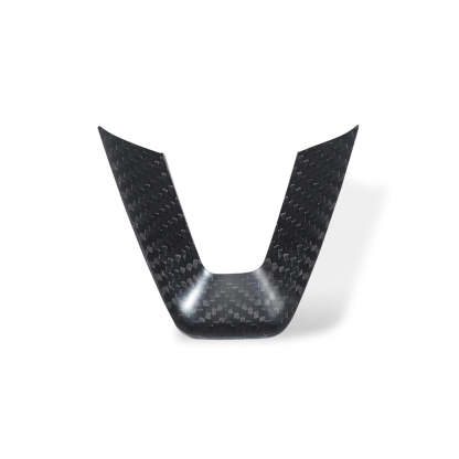 TaddonReal Carbon Fiber Steering Wheel Cover for Model 3 Highland