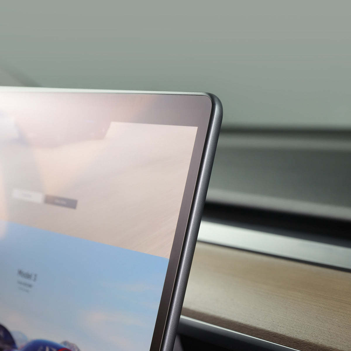 TaddonTempered Glass Screen Protector for Model 3 & Y