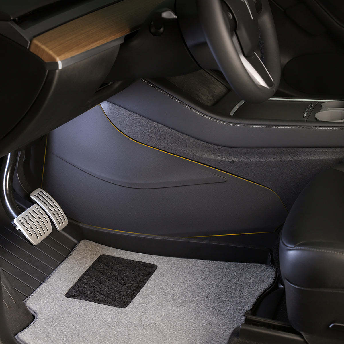 TaddonConsole Side Anti-Kick Pad for Tesla Model 3 & Y