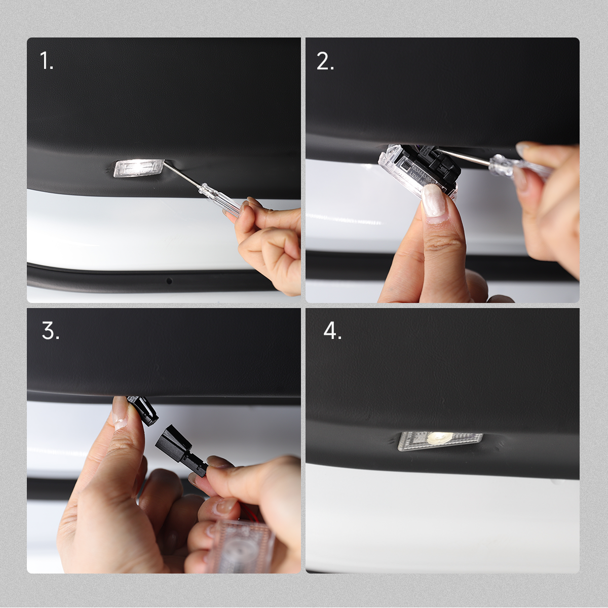 TaddonWelcome Door Light for Tesla Model 3 & Y