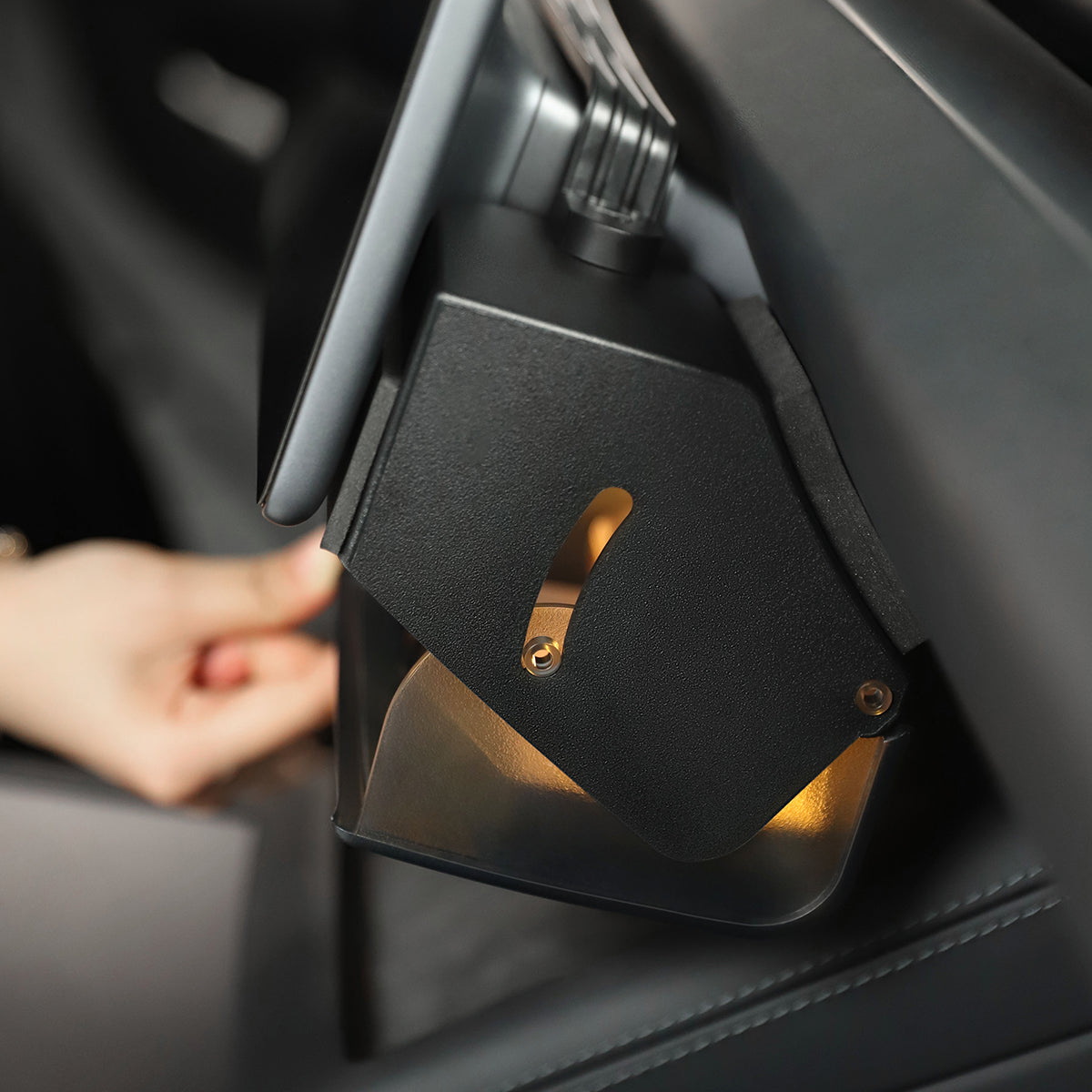 TaddonHidden Magnetic (Under Screen) Storage Box for Tesla Model 3 & Model Y