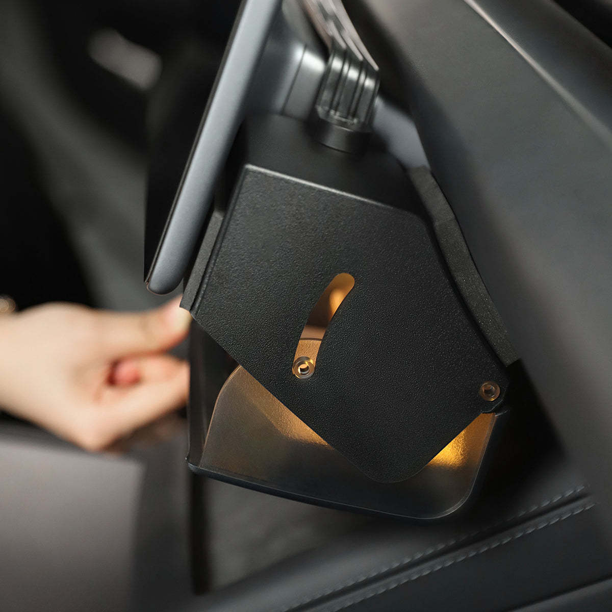 TaddonHidden Magnetic (Under Screen) Storage Box for Tesla Model 3 & Model Y