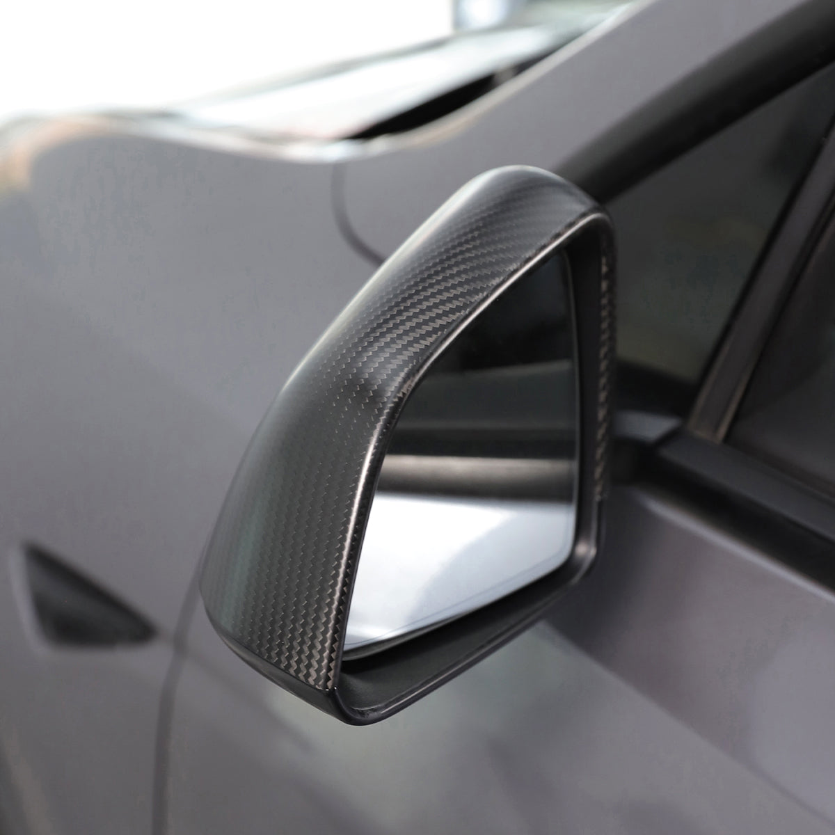 TaddonReal Carbon Fiber Side View Mirror Covers for Model 3 & Y
