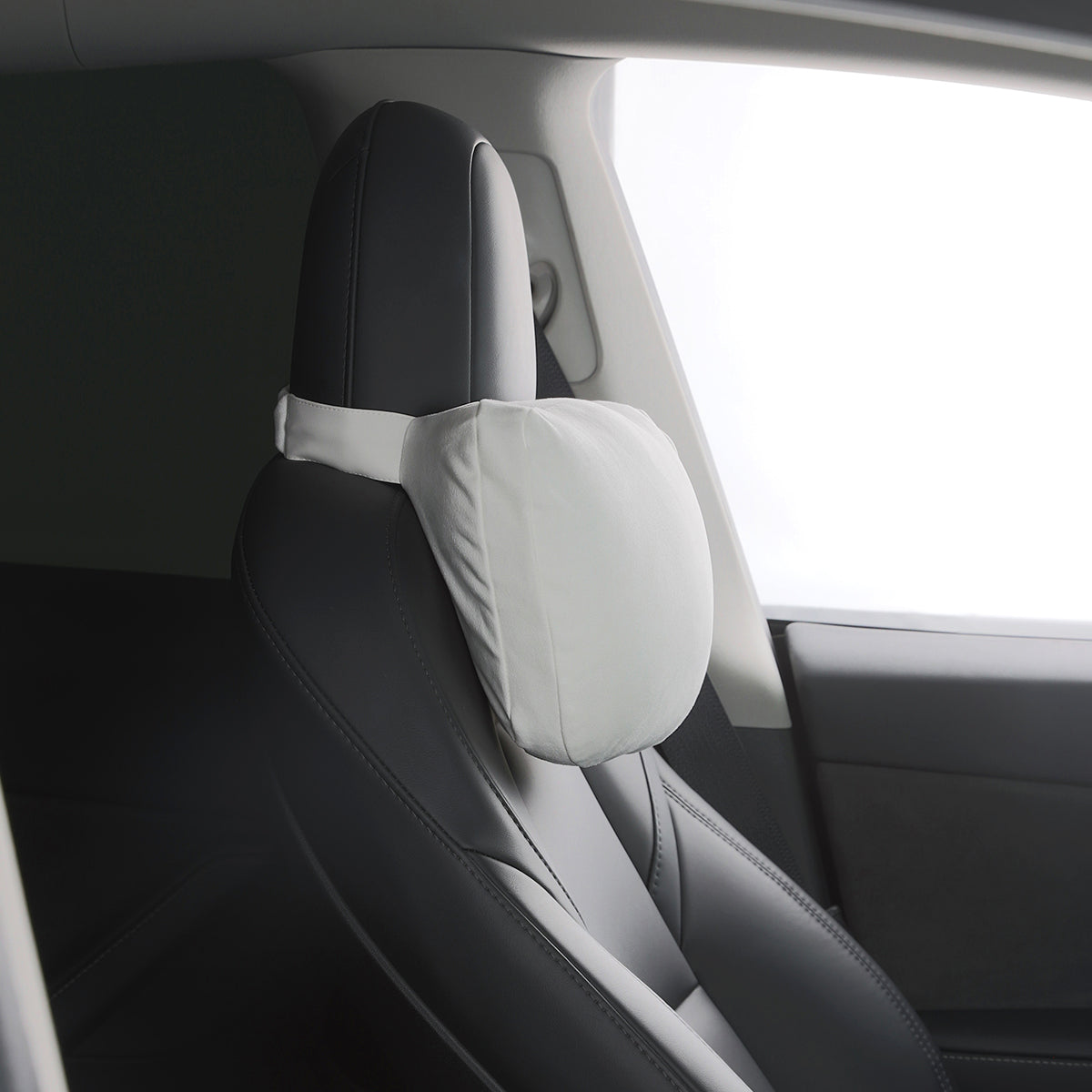TaddonHeadrest Pillow for Tesla (Made with Dupont™ Sorona® Sustainable Fabric)
