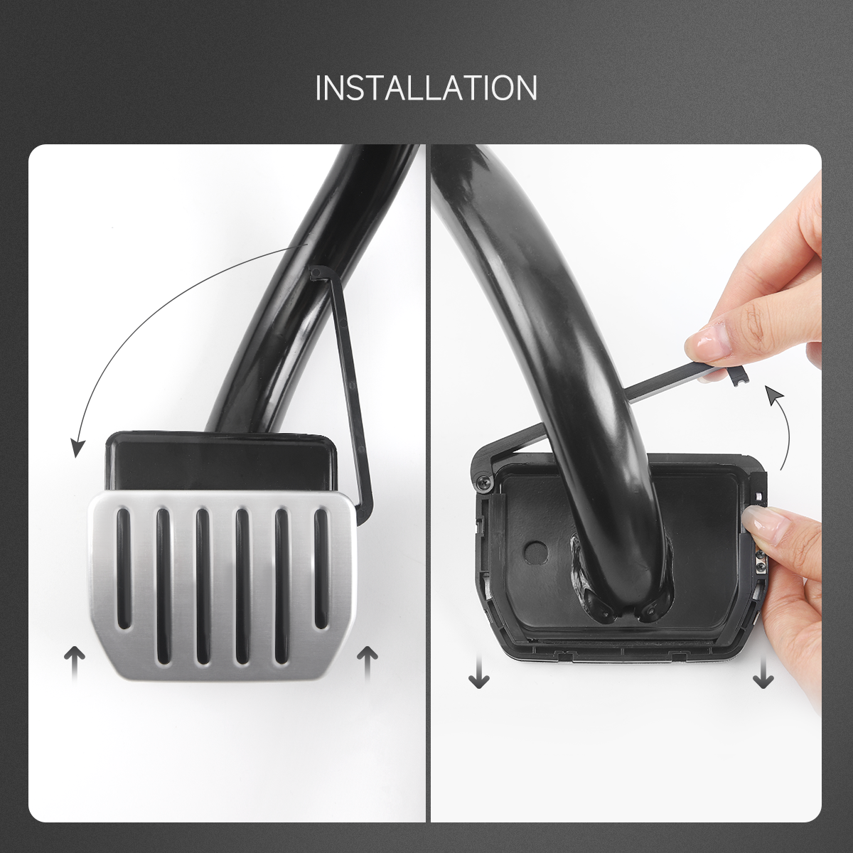 TaddonSelf-flip Aluminum Performance Foot Pedal Set for Tesla Model 3 & Model Y