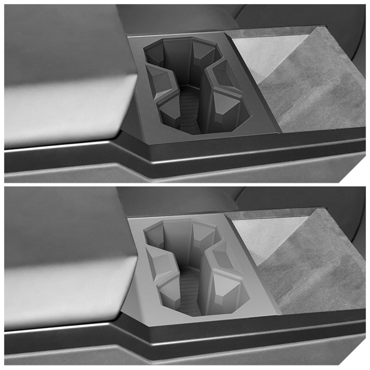 TaddonCenter Console Cup Holder for Tesla Cybertruck