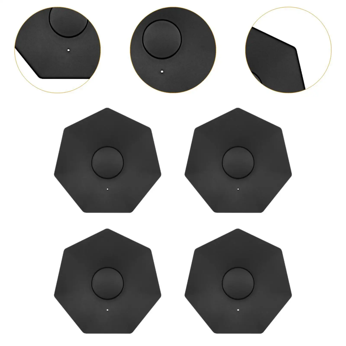 TaddonHeptagon  Wheel Hub Cover Center Caps for Tesla Cybertruck