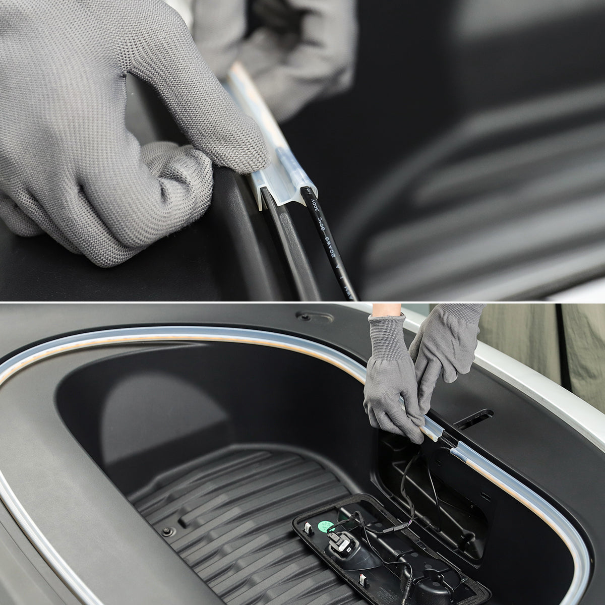 TaddonFrunk LED Strip for Tesla Model 3 Highland 2024